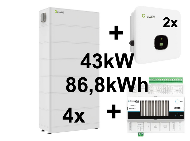 Load image into Gallery viewer, Batteripaket stödtjänster, 63A huvudsäkring