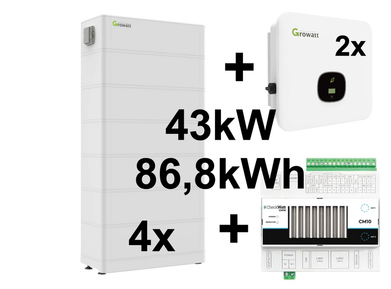 Load image into Gallery viewer, Batteripaket stödtjänster, 63A huvudsäkring
